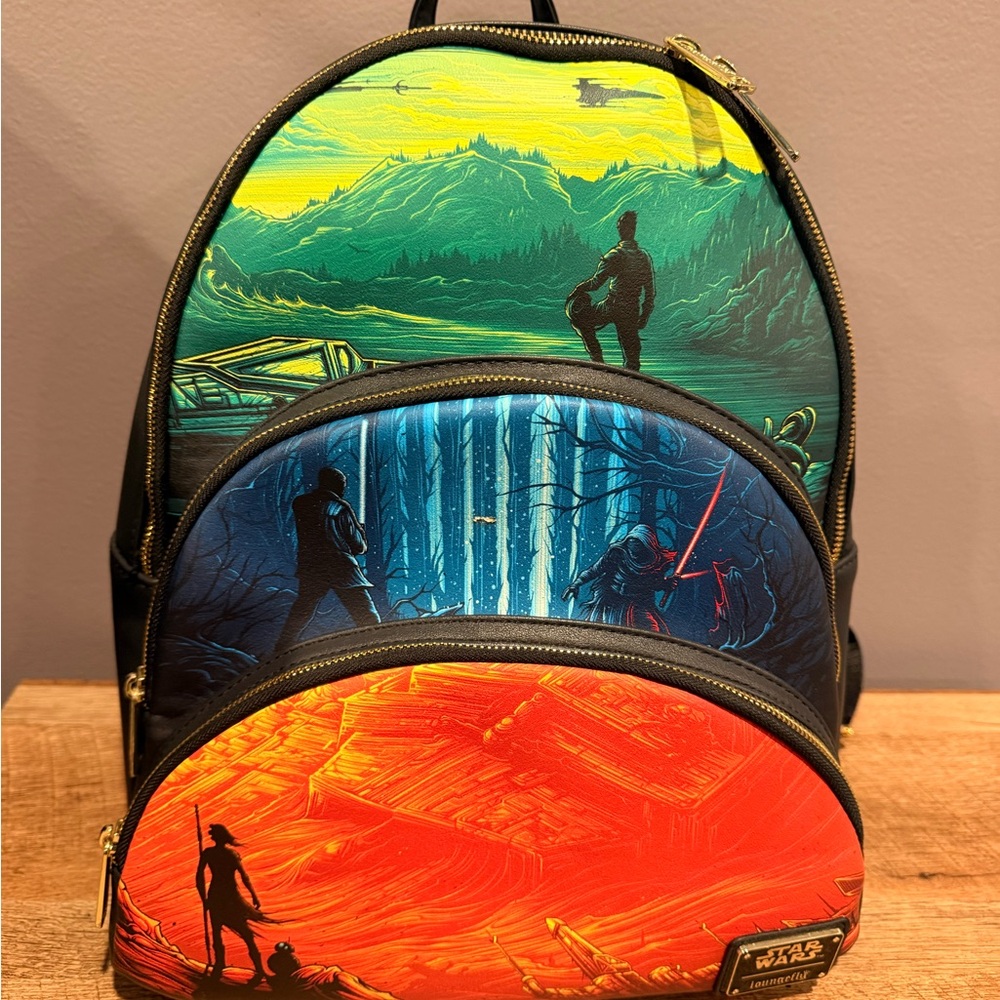 Loungefly Star Wars Multicolor Adventure Backpack